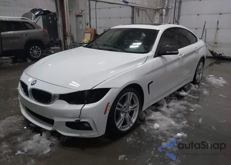 2018 BMW 430I Gran Coupe xDrive from USA, damaged, VIN WBA4J3C59JBL04485